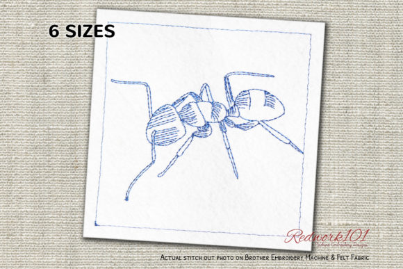 Carpenter Ant Redwork Review