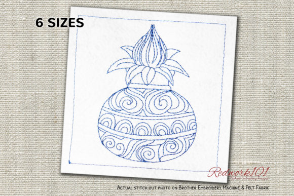Deepavali Pooja Redwork Review