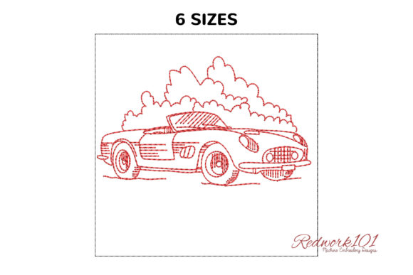 Embroidery Review: 1961 Ferrari 250 GT SWB
