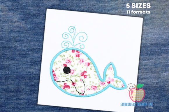 Female Whale Design Applique: A Detailed Review