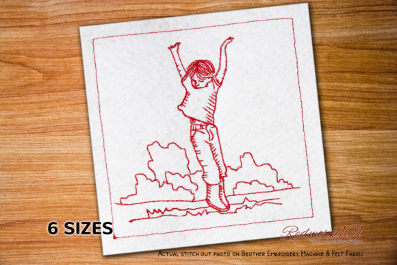 Happy Cartoon Boy Machine: A Charming Embroidery Design