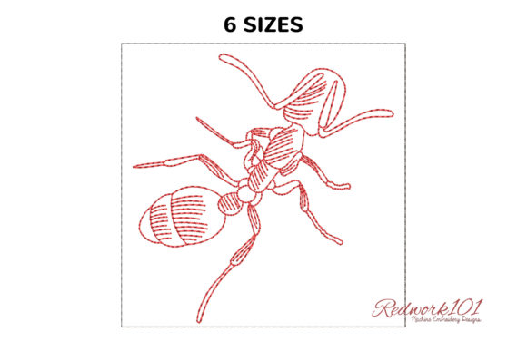 Pharaoh Ant Redwork Review for Real Projects